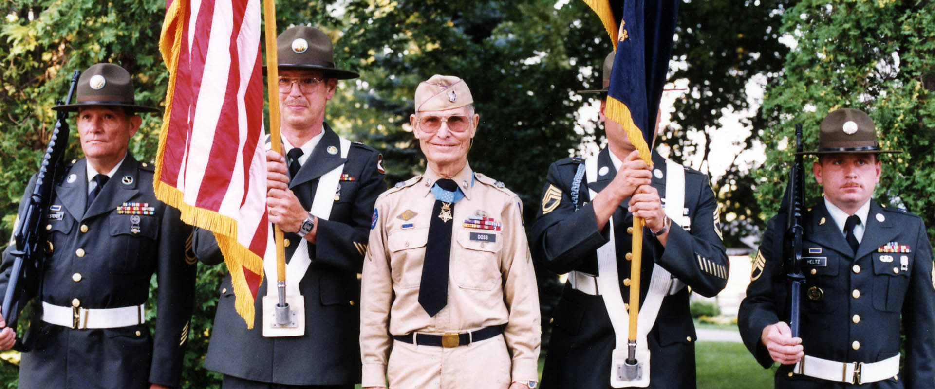 the story of Private Desmond Doss is true